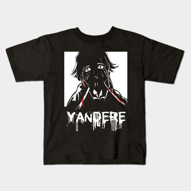 Anime Tshirt Yandere Mirai Nikki Kids T-Shirt by Anime Gadgets